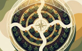 Conceptual illustration representing hair transplant donor area depletion prevention through careful, strategic preservation planning.