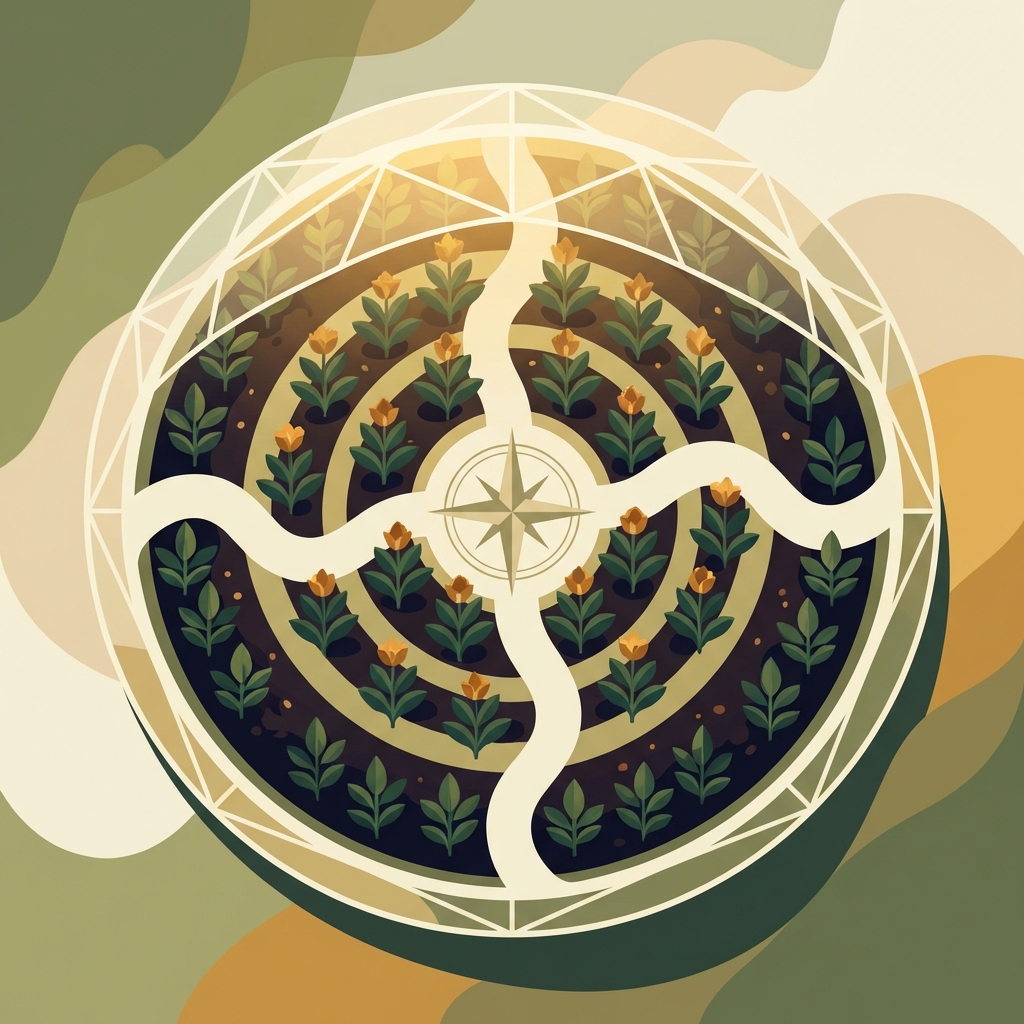 Conceptual illustration representing hair transplant donor area depletion prevention through careful, strategic preservation planning.