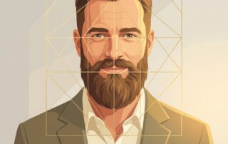 Confident man with full groomed beard illustrating beard hair transplant price zone planning guide