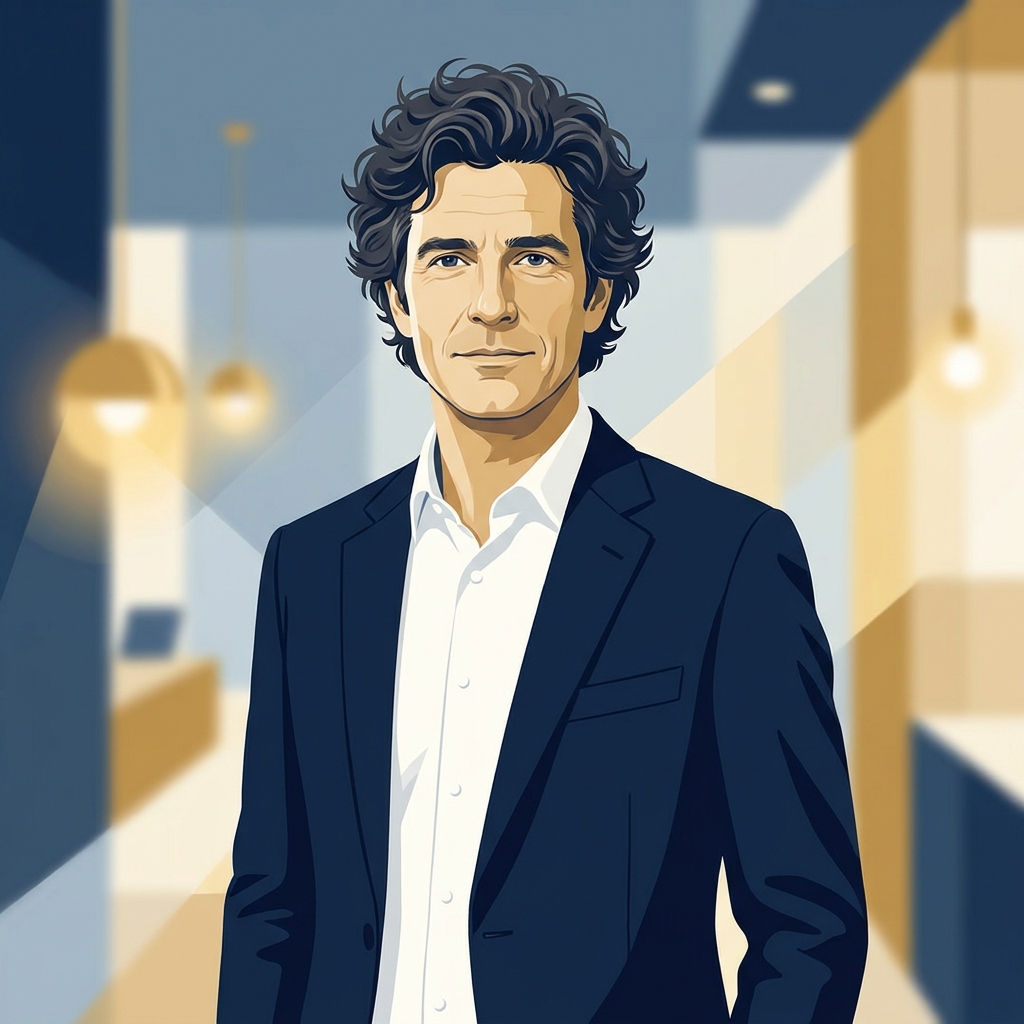 Confident man with full hair representing effective hair loss treatment for male patients