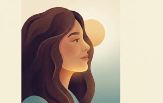 Confident person with healthy hair in warm light, representing recovery and the hair transplant scabbing removal timeline