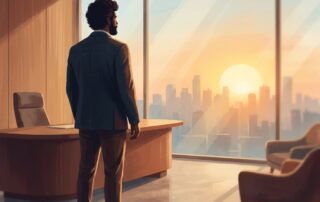 Confident man with restored hairline looking toward horizon, representing realistic Norwood scale 5 hair transplant expectations