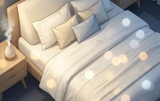 Elevated pillow arrangement for optimal hair transplant sleep position during the first week of recovery