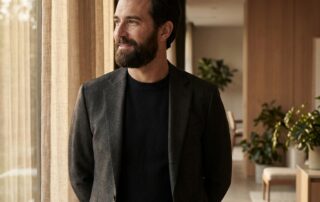 Man in his 40s with confident expression reflecting realistic hair transplant expectations for ages 35 to 45