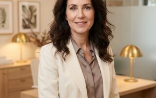 Confident woman with healthy natural hair representing candidacy evaluation for best hair transplant surgeon Minnesota women patients