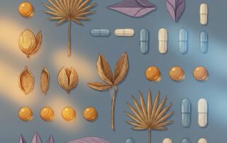DHT blocker alternatives to finasteride 2026 — botanical and pharmaceutical options illustrated for men and women