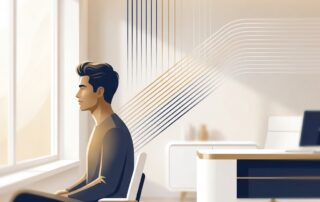 Conceptual illustration representing hair transplant scarring FUT linear scar options and the spectrum of healing outcomes
