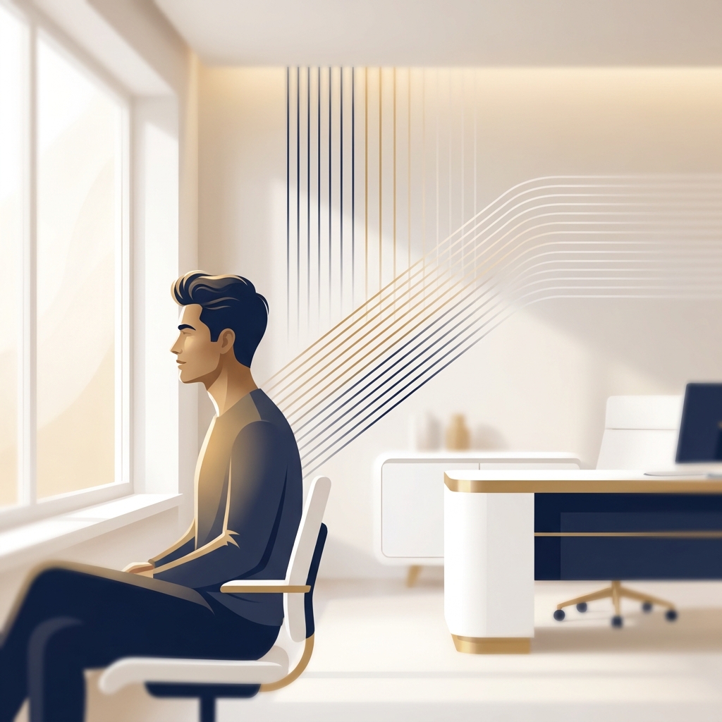 Conceptual illustration representing hair transplant scarring FUT linear scar options and the spectrum of healing outcomes