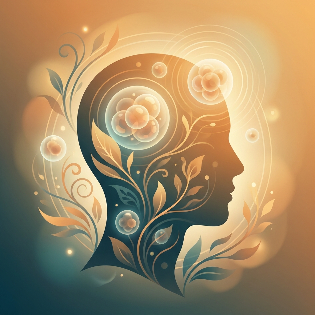 Conceptual illustration showing hair follicle biology cycles, representing the science behind hair transplant shock loss causes.