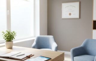 Modern consultation office representing trusted scalp micropigmentation near me providers