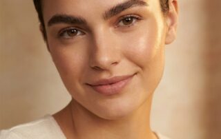 Confident portrait showing natural eyebrow results from FUE eyebrow hair transplant
